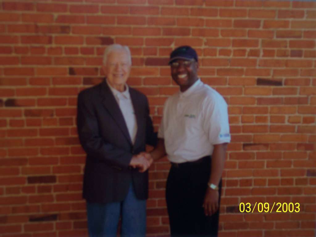 Pastor Augustave & Presedent Carter